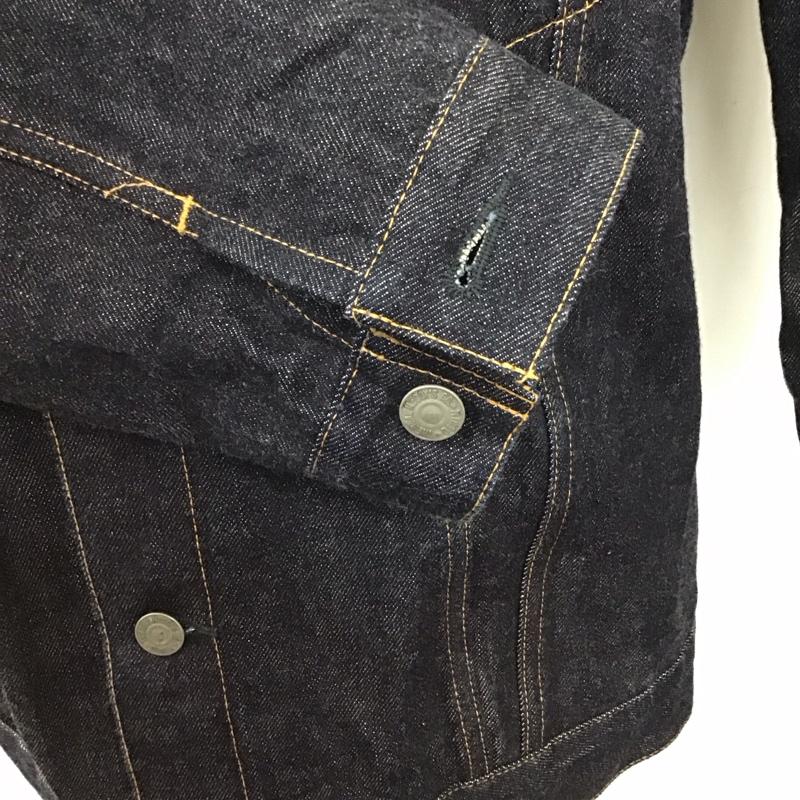 ザリアルマッコイズ THE REAL McCOY S ジャケット、上着 ジャケット、ブレザー デニムジャケット カラージャケット 長袖ジャケット Gジャン 42 無地 インディゴ / インディゴ /  メンズ USED 古着 中古 10115377