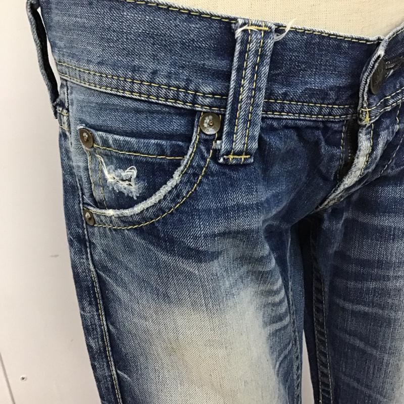 ロデオクラウンズ Rodeo Crowns パンツ デニム、ジーンズ 0502AC11-0270-15 26 無地 青 / ブルー /  レディース USED 古着 中古 10117362