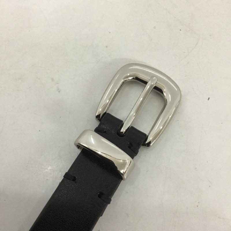 アデイインザライフ ユナイテッドアローズ A day in the life UNITED ARROWS ベルト・バックル ベルト レザー ウエスタンベルト 無地 黒 / ブラック /  メンズ USED 古着 中古 10143282