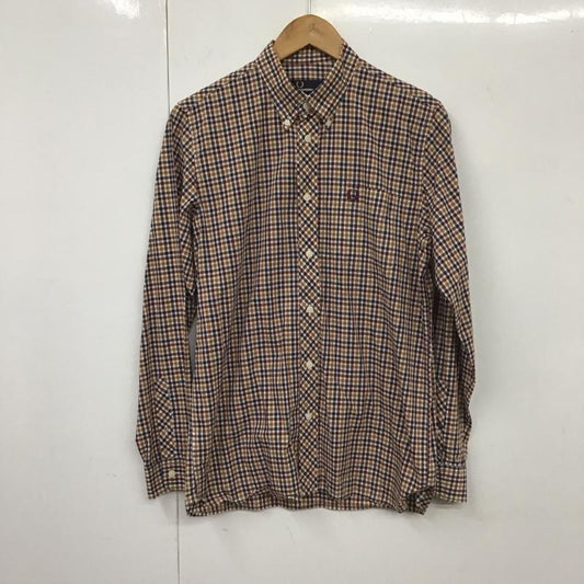 フレッドペリー FRED PERRY シャツ、ブラウス 長袖 長袖シャツ チェックシャツ カラーシャツ ボタンダウンシャツ M チェック マルチカラー / マルチカラー /  メンズ USED 古着 中古 10131109