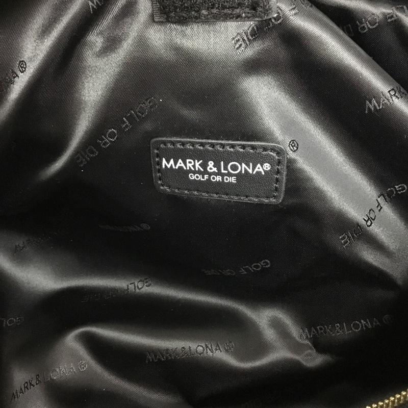 マークアンドロナ MARK&LONA ボストンバッグ ボストンバッグ ゴルフバッグ キャディバッグ ロゴ、文字 白 / ホワイト / X 紺 / ネイビー / X 金 / ゴールド /  メンズ USED 古着 中古 10137947