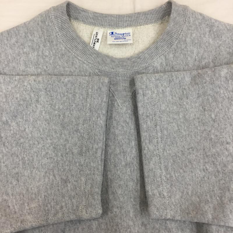 チャンピオン Champion トレーナー 半袖 C8-F002 M 無地 灰 / グレー /  メンズ USED 古着 中古 10140934