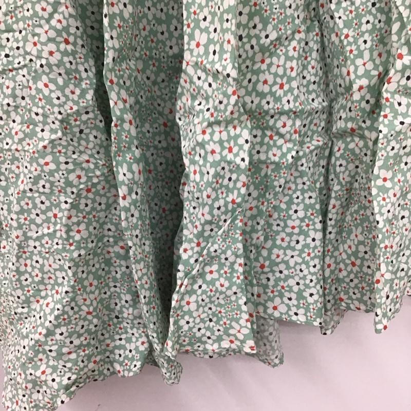 ザラ ZARA スカート ロングスカート S 総柄 X 花柄 マルチカラー / マルチカラー /  レディース USED 古着 中古 10129249