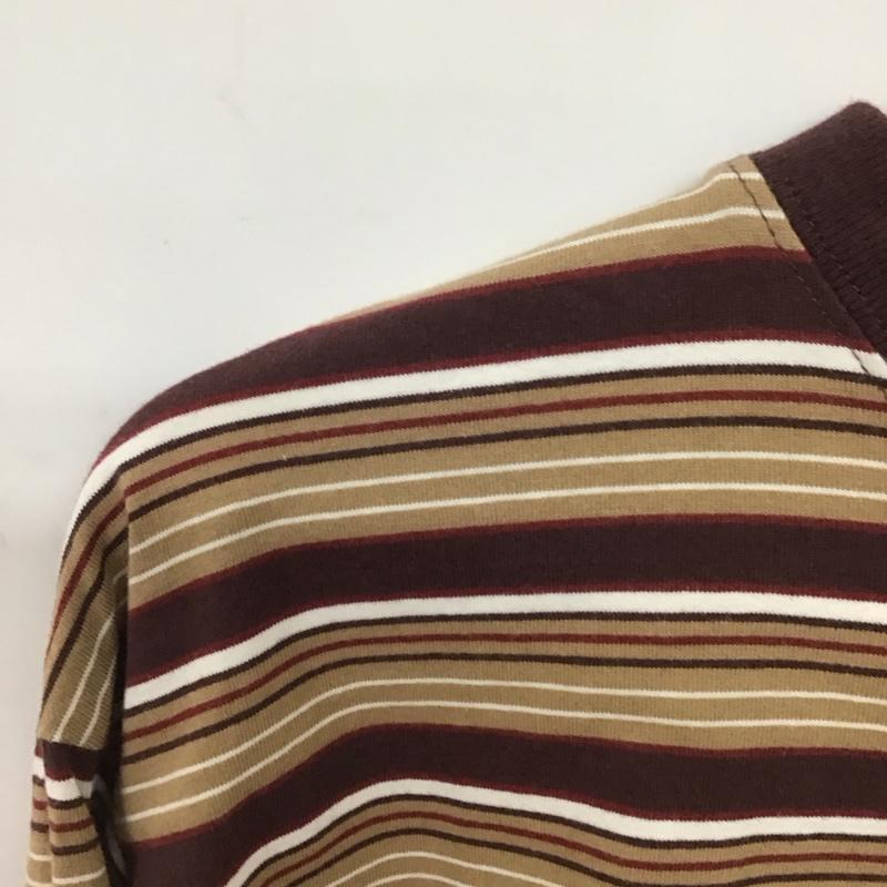 ローリーズファーム LOWRYS FARM Tシャツ 長袖 FREE ボーダー柄 マルチカラー / マルチカラー /  レディース USED 古着 中古 10148510