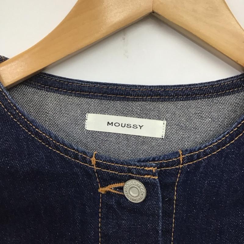 マウジー MOUSSY ジャケット、上着 ジャケット、ブレザー 010CSS11-0110 PUFF SLEEVE DENIM JACKET FREE 無地 インディゴ / インディゴ /  レディース USED 古着 中古 10140472