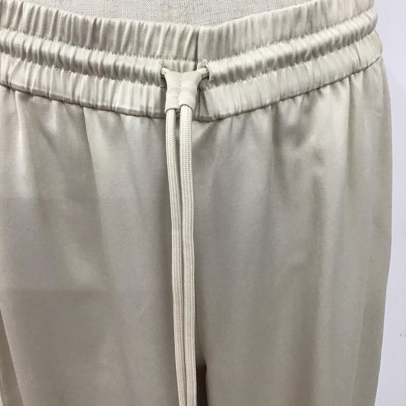 ザラ ZARA パンツ ワークパンツ、ペインターパンツ ワイドパンツ カジュアルパンツ ワークパンツ L 無地 ベージュ / ベージュ /  レディース USED 古着 中古 10122429