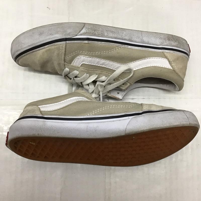 バンズ VANS スニーカー スニーカー V36CF OLD SKOOL 24cm 24.0cm 無地 ベージュ / ベージュ /  レディース USED 古着 中古 10115657