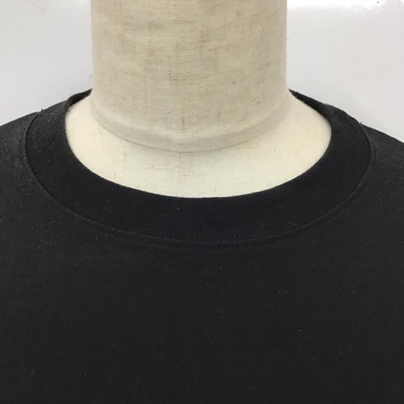 ルイス Lui s Tシャツ 長袖 LUZ2002718A0006 ロンT バックプリント M ロゴ、文字 黒 / ブラック /  メンズ USED 古着 中古 10118326