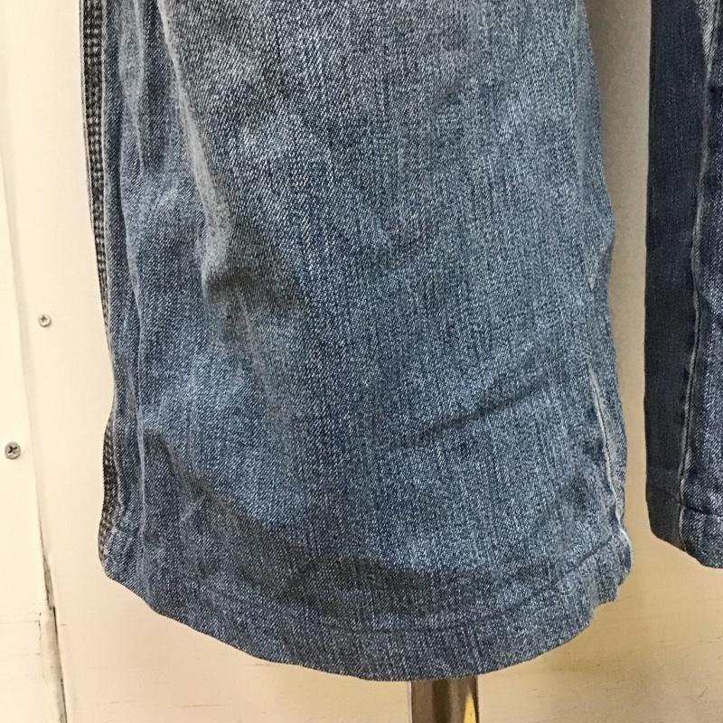 オールドネイビー OLD NAVY サロペット・オーバーオール サロペット、オーバーオール オーバーオール オールインワン デニムスカート つなぎ サロペット ロングスカート 無地 インディゴ / インディゴ /  メンズ USED 古着 中古 10116404
