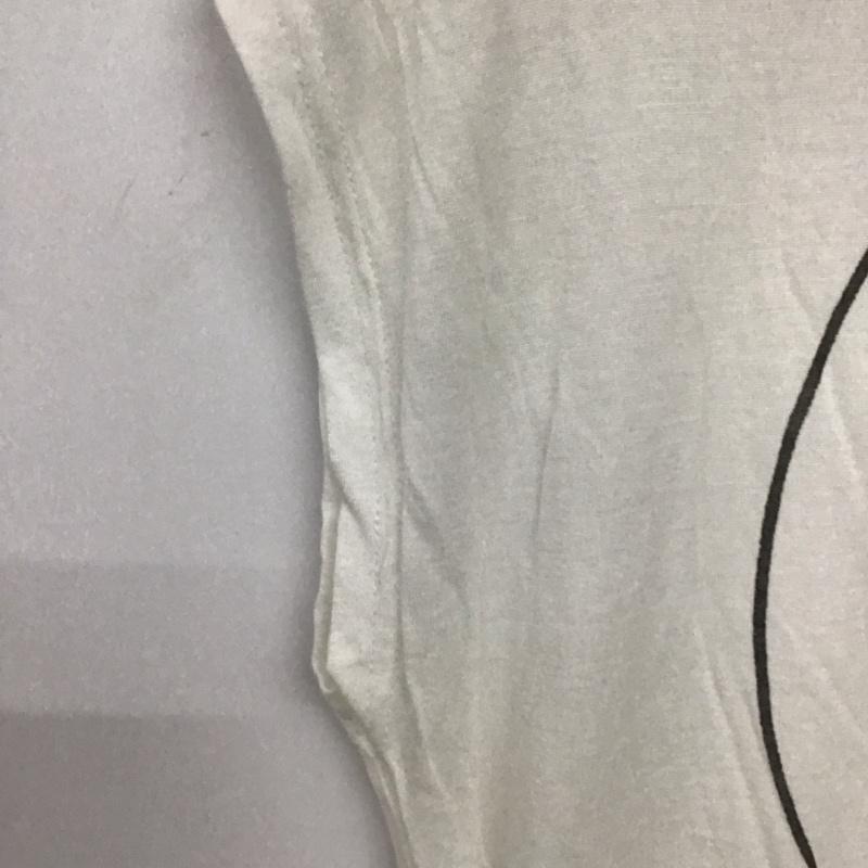 スライ SLY カットソー 半袖 ノースリーブカットソー プルオーバー カラーシャツ プリントTシャツ 2 ロゴ、文字 白 / ホワイト /  レディース USED 古着 中古 10136270
