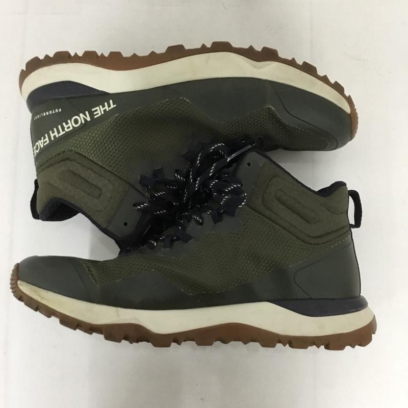 ザノースフェイス THE NORTH FACE スニーカー スニーカー NF0A47AY V98 Activist Mid Futurelight Hiking Boots トレッキングシューズ 27cm 27.0cm ロゴ、文字 カーキ / カーキ /  メンズ USED 古着 中古 10129549