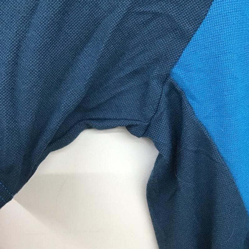 パタゴニア patagonia Tシャツ 半袖 半袖カットソー プリントTシャツ クルーネックカットソー スポーツウェア M ロゴ、文字 青 / ブルー /  メンズ USED 古着 中古 10148227