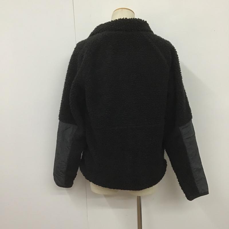 ナイキ NIKE ジャケット、上着 ジャンパー、ブルゾン BV3722-010 ボアフリースジャケット L 無地 黒 / ブラック /  メンズ USED 古着 中古 10106067