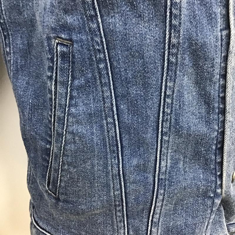 リドム LIDnM ジャケット、上着 ジャケット、ブレザー デニムジャケット カラージャケット 長袖ジャケット ブルゾン M 無地 インディゴ / インディゴ /  メンズ USED 古着 中古 10117260
