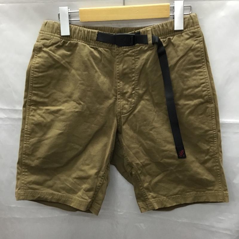 グラミチ GRAMICCI パンツ ショートパンツ M 無地 茶 / ブラウン /  メンズ USED 古着 中古 10108797