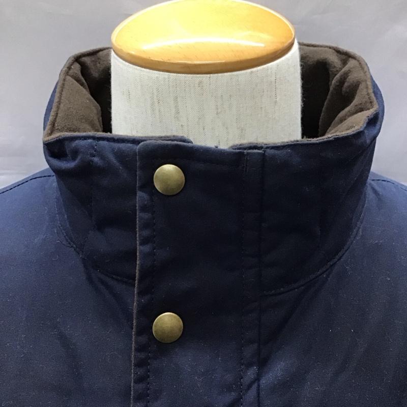 エルエルビーン L.L.Bean ジャケット、上着 ジャンパー、ブルゾン ジップアップジャケット ダウンジャケット アウター カジュアルジャケット S 無地 紺 / ネイビー /  メンズ USED 古着 中古 10111022