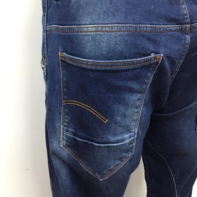 ジースターロゥ G-STAR RAW パンツ デニム、ジーンズ デニムパンツ スリムパンツ ストレッチパンツ ジーンズ 28インチ 無地 インディゴ / インディゴ /  メンズ USED 古着 中古 10118242