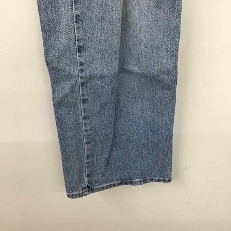 リーバイストラウスアンドコー Levi Strauss & co. パンツ デニム、ジーンズ デニムパンツ ワイドパンツ カジュアルパンツ ストレッチパンツ 34インチ 無地 インディゴ / インディゴ /  メンズ USED 古着 中古 10141516