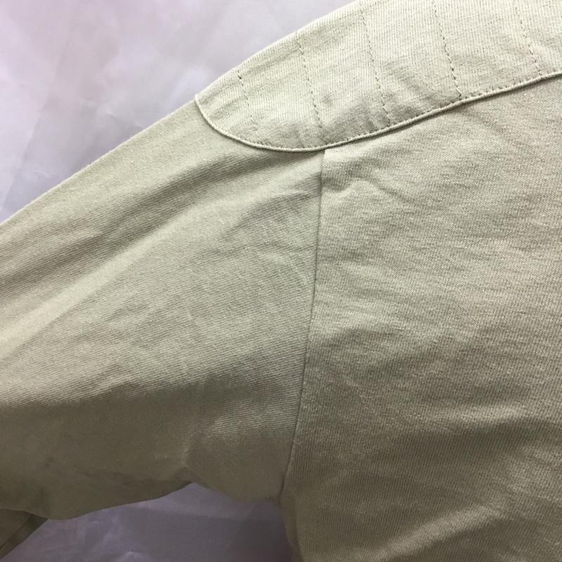 ニューバランス New Balance ポロシャツ 長袖 mt33545 ロングスリーブポロシャツ カラーカットソー 長袖ポロシャツ XL ロゴ、文字 カーキ / カーキ /  メンズ USED 古着 中古 10111922