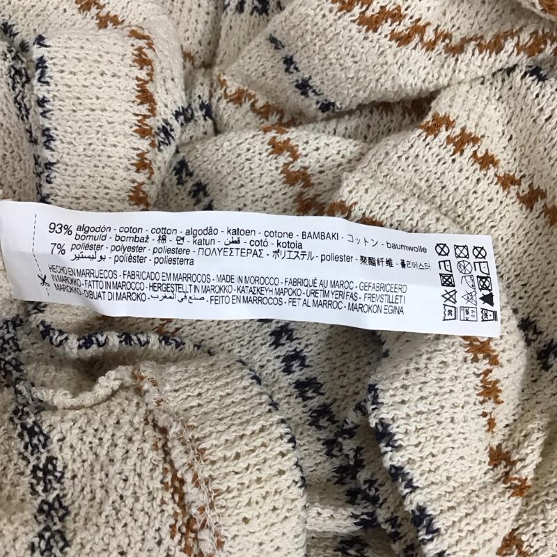 ザラ ZARA ポロシャツ 半袖 半袖ポロシャツ カラーシャツ 半袖カットソー M プリント マルチカラー / マルチカラー /  レディース USED 古着 中古 10115975