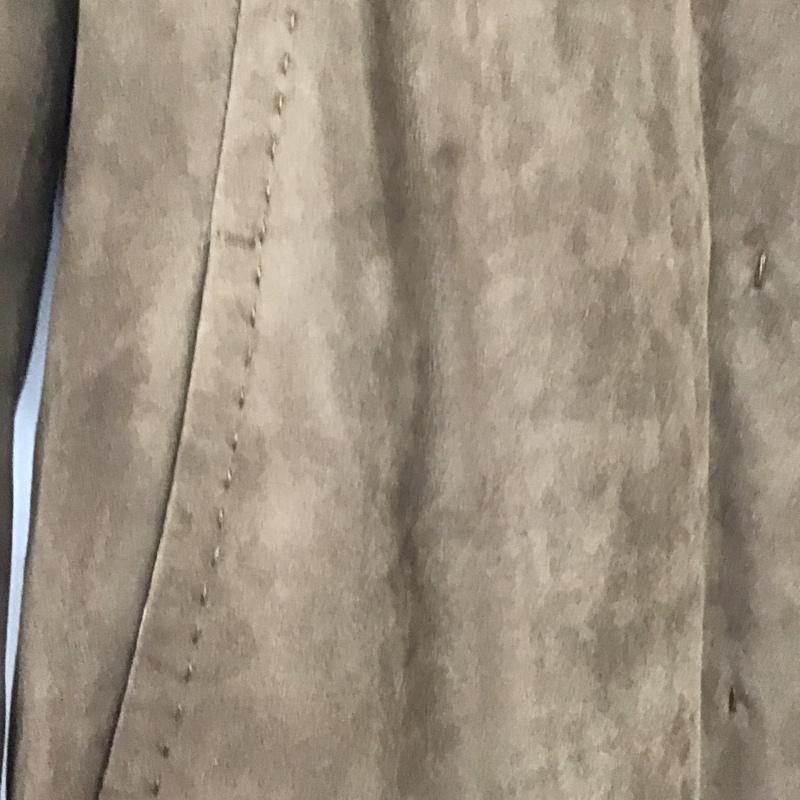 エス マックスマーラ S MAXMARA ジャケット、上着 ジャケット、ブレザー ロングコートジャケット アウター カラージャケット 42 無地 茶 / ブラウン /  レディース USED 古着 中古 10145106