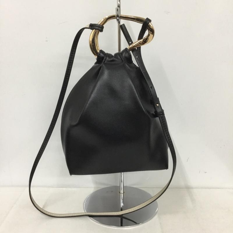 ル・ベルニ Le Vernis ショルダーバッグ ショルダーバッグ BEAUTY&YOUTH 無地 黒 / ブラック / X 金 / ゴールド /  レディース USED 古着 中古 10142814