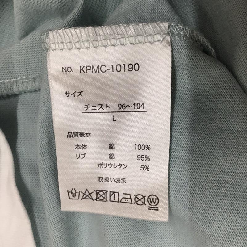 カンゴール KANGOL Tシャツ 半袖 KPMC-10190 グラフィックプリント L ロゴ、文字 青 / ブルー / X 白 / ホワイト /  メンズ USED 古着 中古 10117042