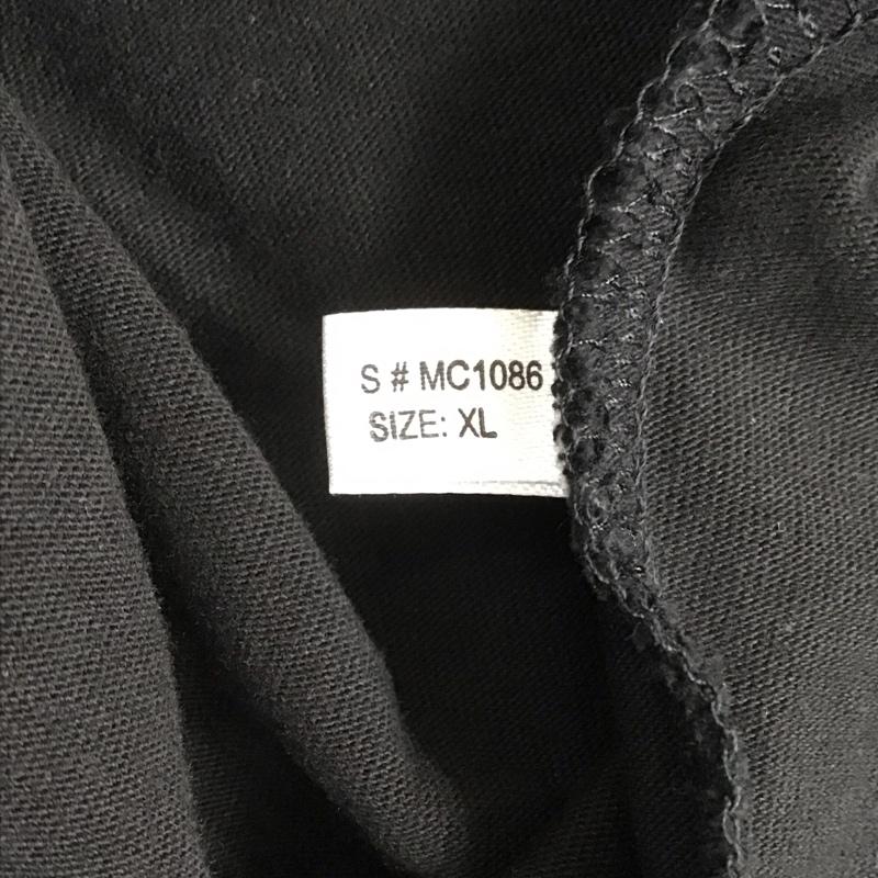 イーストサイドゴルフ Eastside Golf Tシャツ 半袖 MC1086 刺繍 ロゴ クルーネック XL ワンポイント 黒 / ブラック /  メンズ USED 古着 中古 10107411