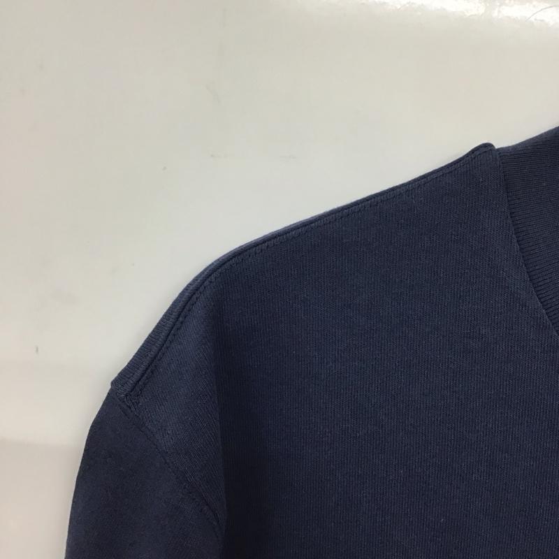 ニューバランス New Balance Tシャツ 半袖 半袖カットソー プリントTシャツ クルーネックカットソー XS プリント 紺 / ネイビー /  メンズ USED 古着 中古 10132292