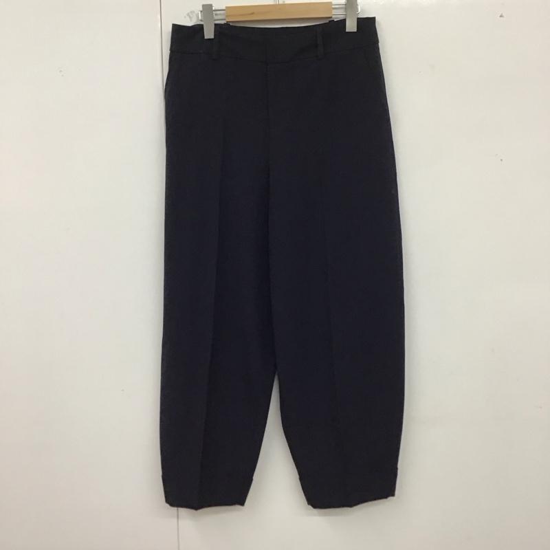 ザラ ZARA パンツ スラックス M 無地 紺 / ネイビー /  レディース USED 古着 中古 10124903