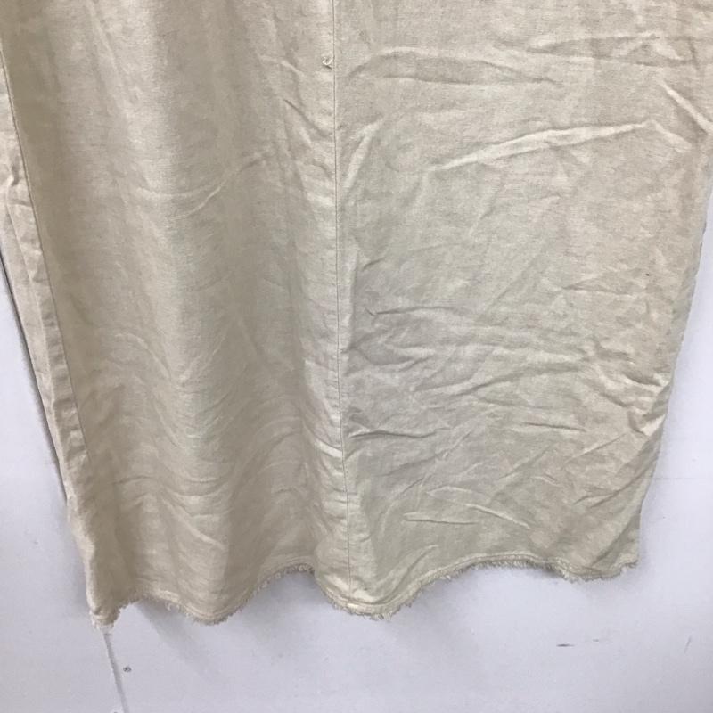ザラ ZARA ワンピース ロングスカート XS 無地 オフホワイト / オフホワイト /  レディース USED 古着 中古 10129439