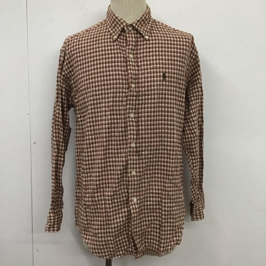 ラルフローレン RALPHLAUREN シャツ、ブラウス 長袖 長袖シャツ チェックシャツ カラーシャツ 長袖カットソー M チェック マルチカラー / マルチカラー /  メンズ USED 古着 中古 10106828