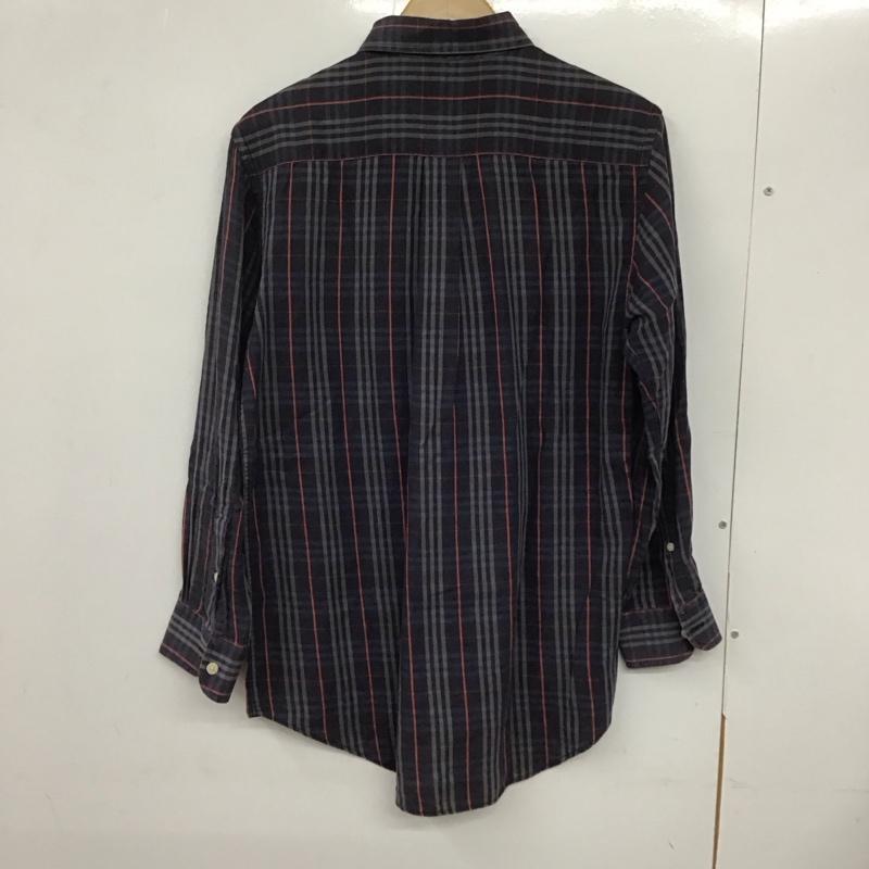 バーバリーズ BURBERRYS シャツ、ブラウス 長袖 長袖シャツ チェックシャツ カラーシャツ ボタンダウンシャツ S チェック マルチカラー / マルチカラー /  メンズ USED 古着 中古 10132093