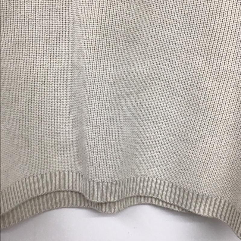 アルシーヴ archives ニット、セーター 長袖 M 無地 ベージュ / ベージュ /  レディース USED 古着 中古 10147836