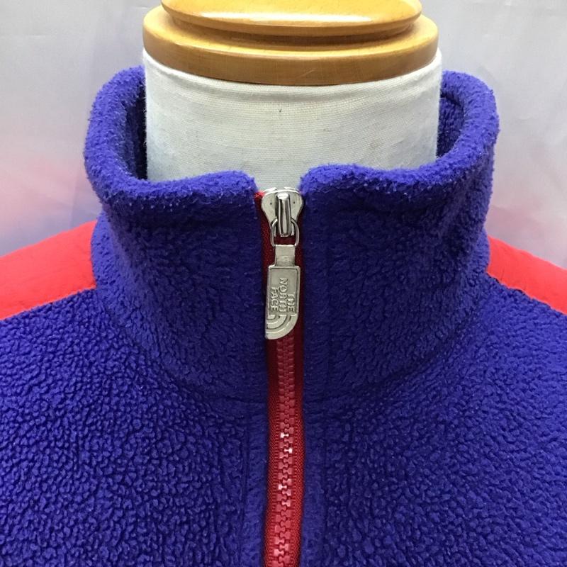 ザノースフェイス THE NORTH FACE ジャケット、上着 ジャケット、ブレザー ジップアップジャケット ジャンパー ジャケット カジュアルジャケット アウター M ロゴ、文字 青 / ブルー / X 赤 / レッド /  メンズ USED 古着 中古 10114385
