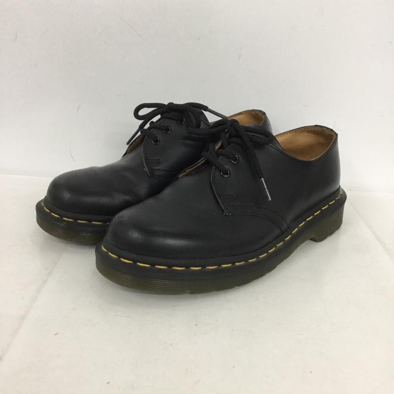 ドクターマーチン Dr.Martens 革靴 革靴 1461 59 3ホール UK5 無地 黒 / ブラック /  レディース USED 古着 中古 10137885