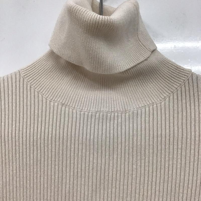ザラ ZARA ワンピース ひざ丈スカート L 無地 オフホワイト / オフホワイト /  レディース USED 古着 中古 10147005