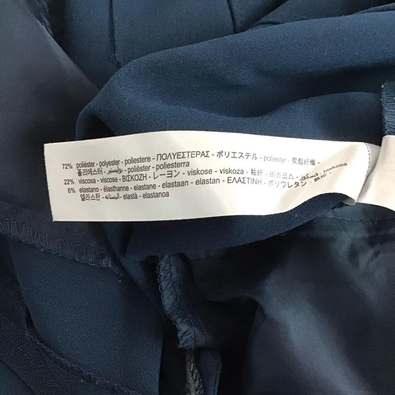 ザラ ZARA パンツ スラックス L 無地 青 / ブルー /  レディース USED 古着 中古 10142287