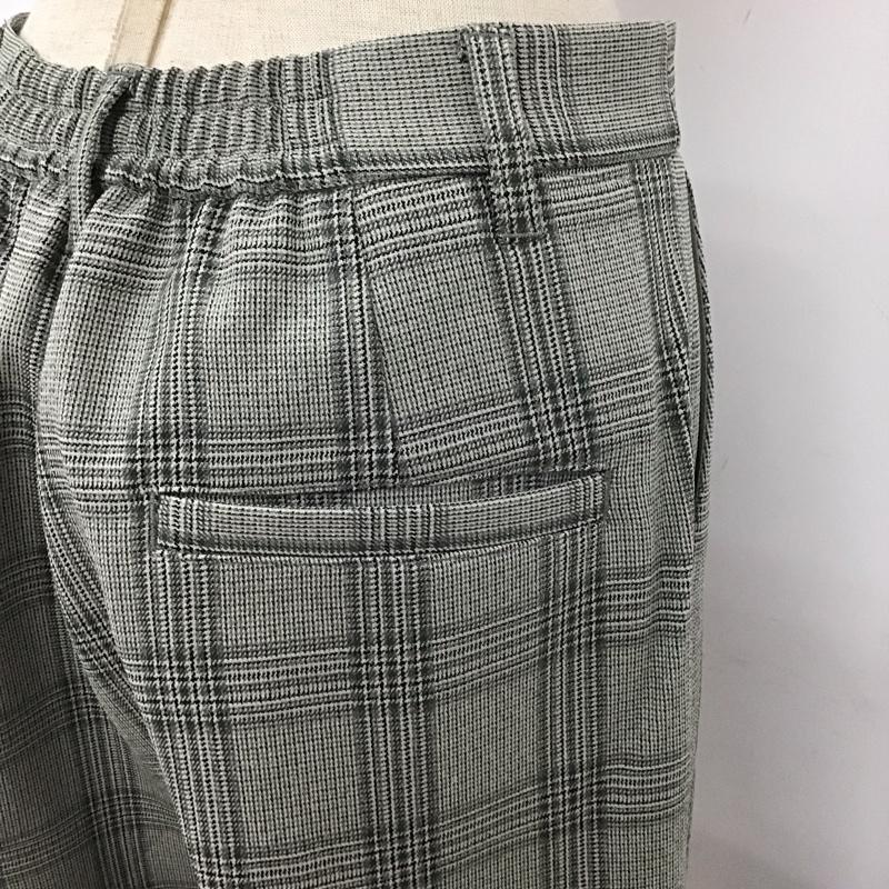 ローリーズファーム LOWRYS FARM パンツ スラックス LF521028AD フレアパンツ L チェック マルチカラー / マルチカラー /  レディース USED 古着 中古 10107952