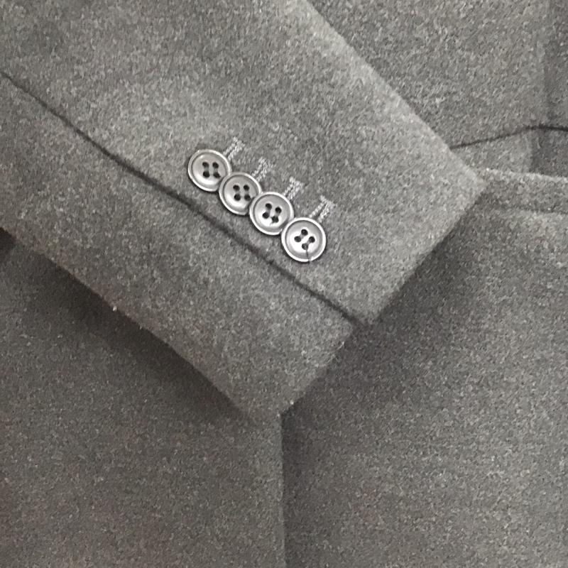 ニコアンド niko and... コート コート一般 ロングコート カラージャケット アウター 3 無地 灰 / グレー /  レディース USED 古着 中古 10142044