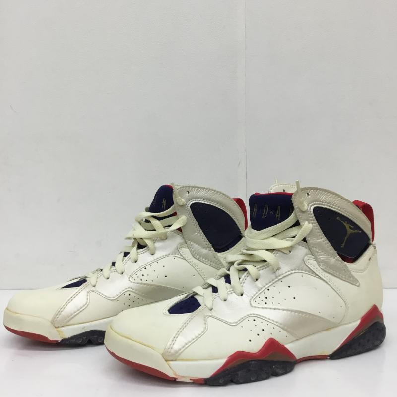 ナイキ NIKE スニーカー スニーカー 130157-110 26.5cm ロゴ、文字 白 / ホワイト /  メンズ USED 古着 中古 10110552