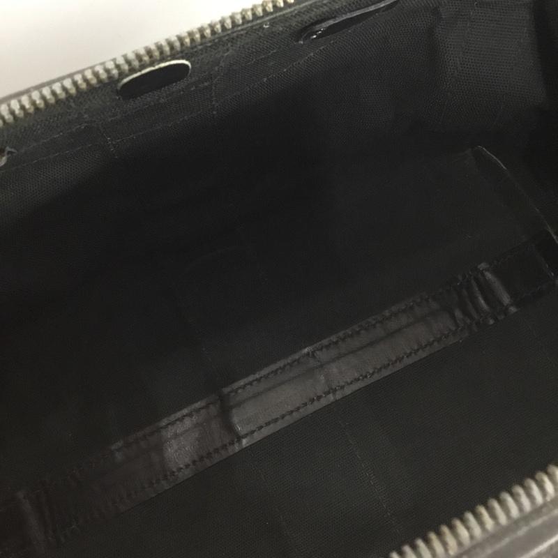 グッチ GUCCI ハンドバッグ ハンドバッグ 80年代 ririジップ GG 総柄 黒 / ブラック /  レディース USED 古着 中古 10137348