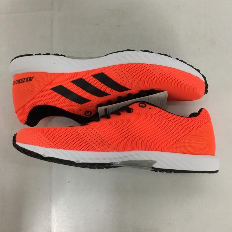 アディダス adidas スニーカー スニーカー EF0719 adizero RC ランニングシューズ 24.5cm 24.5cm ロゴ、文字 赤 / レッド / X 黒 / ブラック /  レディース USED 古着 中古 10136526