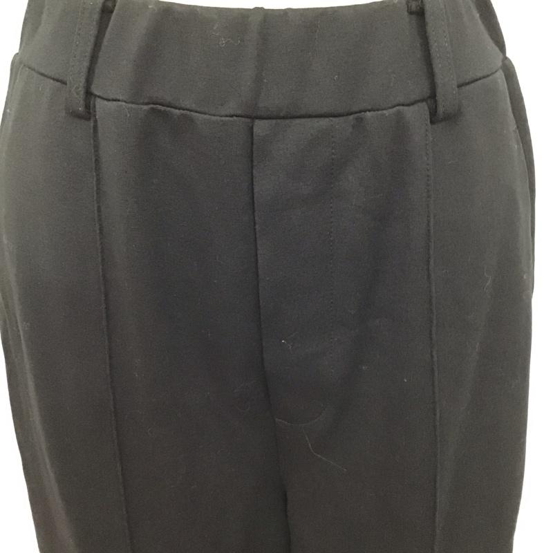 ローリーズファーム LOWRYS FARM パンツ スラックス L 無地 黒 / ブラック /  レディース USED 古着 中古 10122259