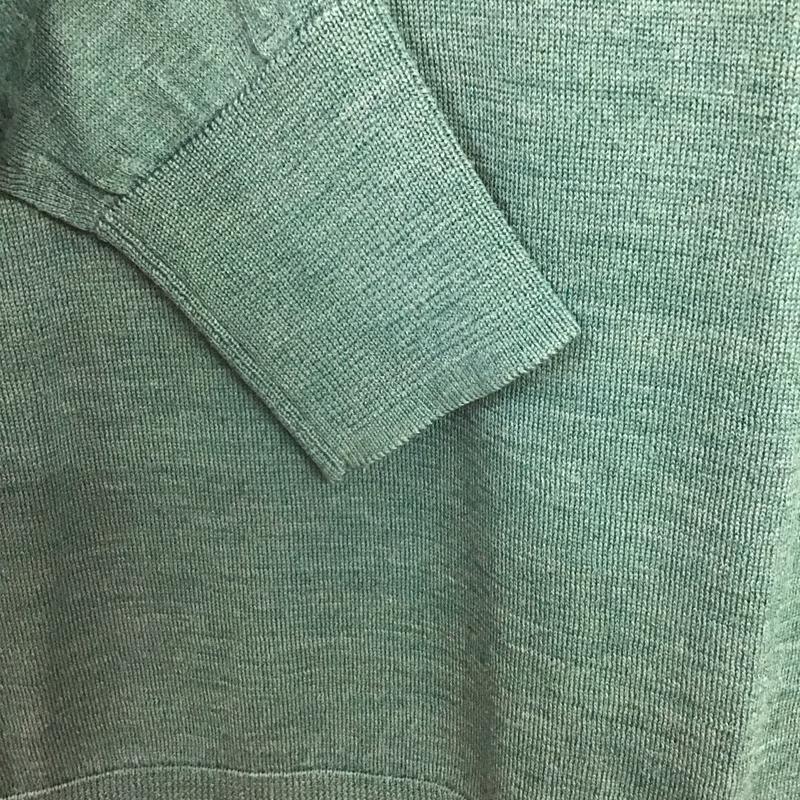 ブルックスブラザーズ BROOKS BROTHERS ニット、セーター 長袖 タートルネック ウール M 無地 緑 / グリーン /  レディース USED 古着 中古 10146381
