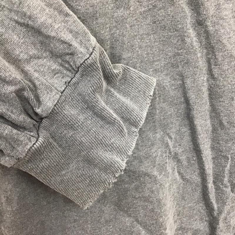 ステューシー STUSSY カットソー 長袖 長袖 L プリント 灰 / グレー /  メンズ USED 古着 中古 10124495