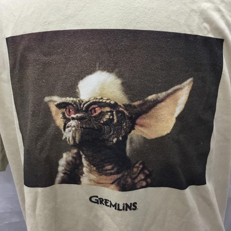 アズールバイマウジー AZUL BY MOUSSY Tシャツ 半袖 251fax90-089f 半袖カットソー プリントTシャツ L プリント ベージュ / ベージュ /  メンズ USED 古着 中古 10114358