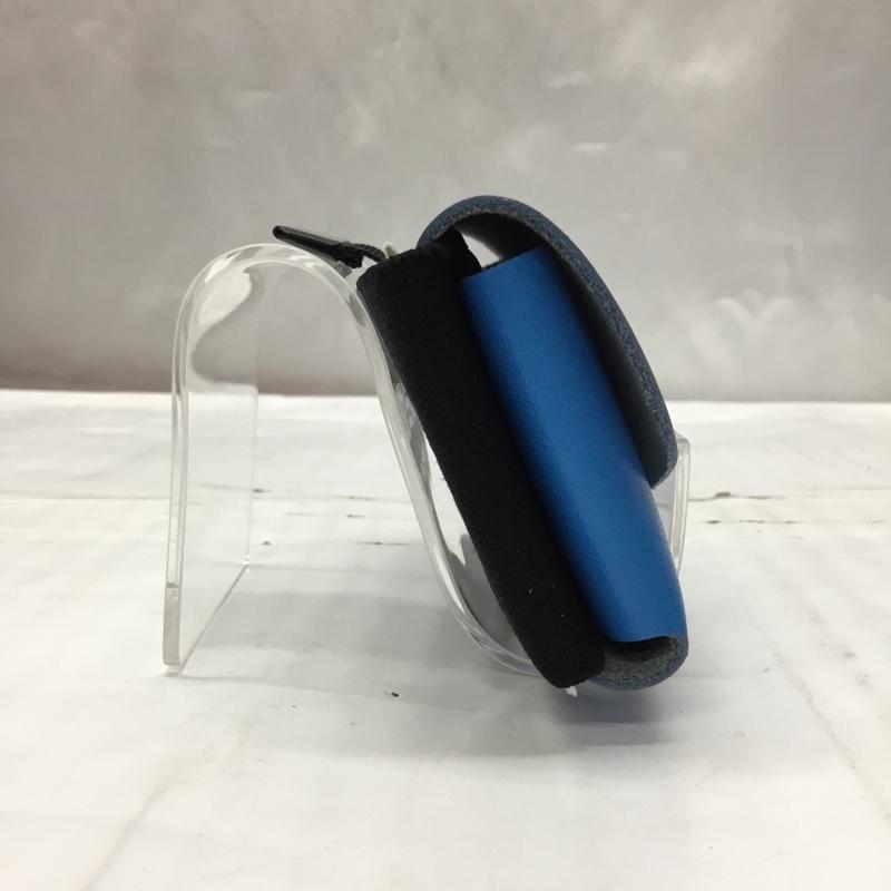 ラディアル RADIALL 財布 コンパクト財布 RAD-24SS-ACC005 TRUE DEAL TINY WALLET ロゴ、文字 青 / ブルー / X 黒 / ブラック /  メンズ USED 古着 中古 10109558