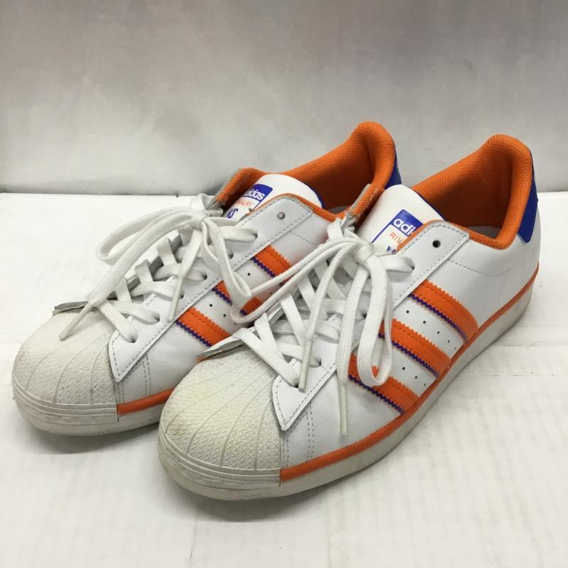 アディダス adidas スニーカー スニーカー FV3034 SUPERSTAR RIVALRY 27.5cm 27.5cm ロゴ、文字 白 / ホワイト / X 青 / ブルー / X 橙 / オレンジ /  メンズ USED 古着 中古 10119893