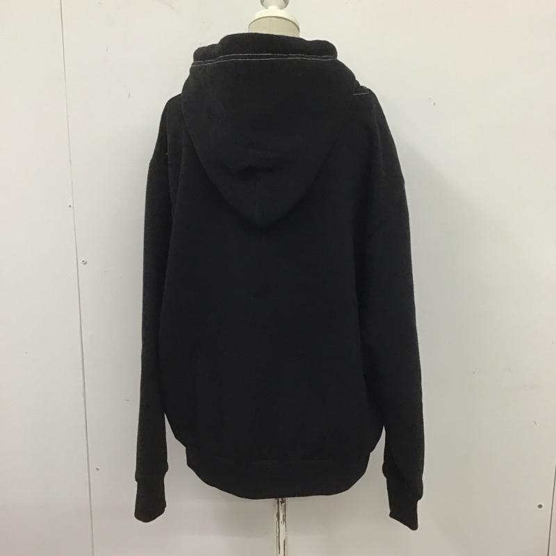 ロデオクラウンズ Rodeo Crowns パーカー 長袖 420css80-0020 長袖パーカー プルオーバーパーカー M 無地 黒 / ブラック /  レディース USED 古着 中古 10124743